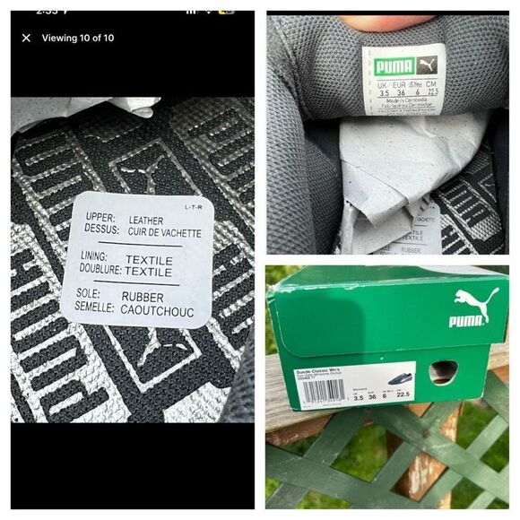 Puma Suede Classic Woman’s Sneakers Sz 6  NIB - Picture 8 of 8